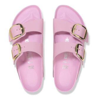 Arizona Big Buckle Přírodní kůže Lakovaná Vysoký lesk Fondant Pink