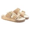 Arizona Bold Shearling Natural Leather