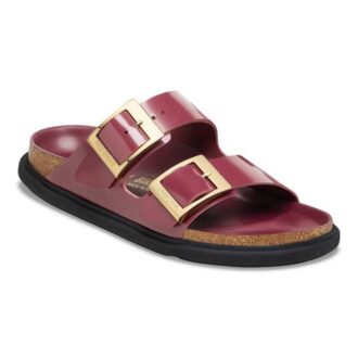 Arizona Droplet Buckle Přírodní kůže Lakovaná