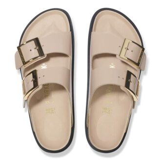 Arizona Droplet Buckle Přírodní kůže Lakovaná