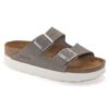 Arizona Flex Platform Nubuck Leather Dove Gray Arizona Flex Platform Nubuck Leather Dove Gray