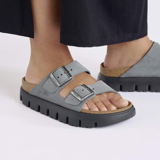 Arizona Platform Suede Leather Arizona Platform Suede Leather