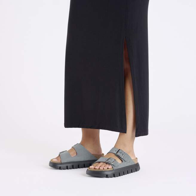 Arizona Platform Suede Leather Arizona Platform Suede Leather