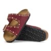 Arizona Rivets Suede Leather Zinfandel Arizona Rivets Suede Leather Zinfandel