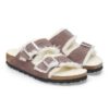 Arizona Shearling Semišová kůže a ovčí kůže Vybledlá fialová Arizona Shearling Semišová kůže a ovčí kůže Vybledlá fialová