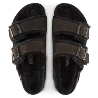 Arizona Shearling semišová kůže s kožešinou