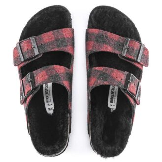 Arizona Shearling semišová kůže s kožešinou