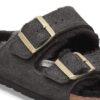 Arizona Shearling semišová kůže s kožešinou Arizona Shearling semišová kůže s kožešinou