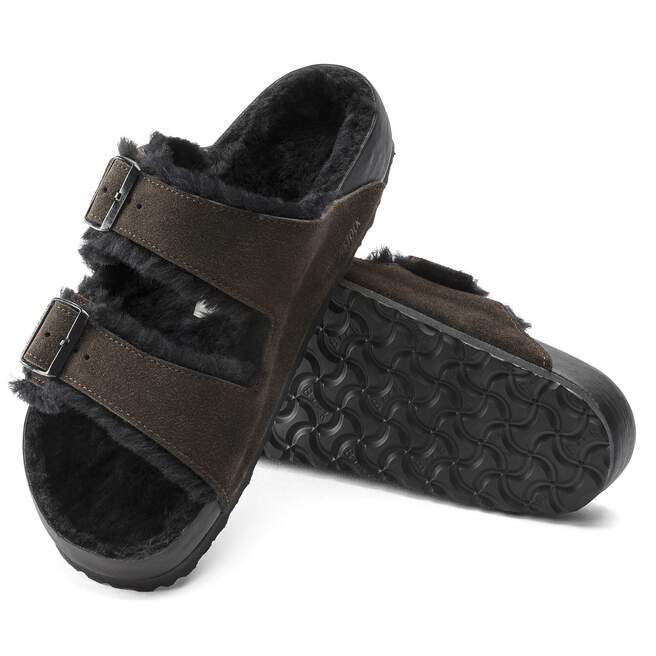 Arizona Shearling semišová kůže s kožešinou Arizona Shearling semišová kůže s kožešinou