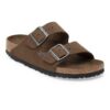 Arizona Soft Footbed Suede Leather Dark Tea Tonal Arizona Soft Footbed Suede Leather Dark Tea Tonal