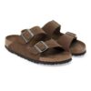 Arizona Soft Footbed Suede Leather Dark Tea Tonal Arizona Soft Footbed Suede Leather Dark Tea Tonal