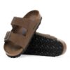 Arizona Soft Footbed Suede Leather Dark Tea Tonal Arizona Soft Footbed Suede Leather Dark Tea Tonal