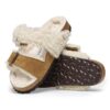 Arizona Teddy Split Suede Leather Fur