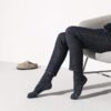 Bavlněné ponožky pro ženy z bavlny, polyamidu a elastanu Bavlněné ponožky pro ženy z bavlny, polyamidu a elastanu