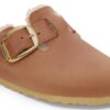 Boston Big Buckle Shearling Natural Leather Oiled