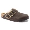 Boston Bold Shearling Leather Espresso Boston Bold Shearling Leather Espresso