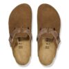 Boston Braided Suede Leather