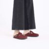 Boston Braided Suede Leather Zinfandel Boston Braided Suede Leather Zinfandel