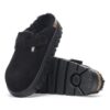 Boston Pap Chunky Shearling Suede Leather