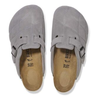 Boston Quilted Suede Leather