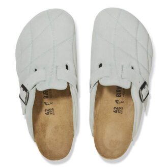 Boston Quilted Suede Leather
