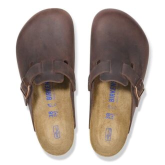 Boston Soft Footbed Natural Leather Oiled
