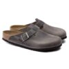 Boston Soft Footbed Natural Leather Oiled