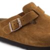 Boston Soft Footbed Suede Leather Boston Soft Footbed Suede Leather