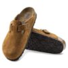 Boston Soft Footbed Suede Leather Boston Soft Footbed Suede Leather