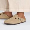 Boston Suede Embossed Dotted New Beige