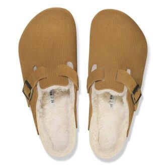 Boston Vl Manšestr Teddy Shearling Semišová kůže Kožešina