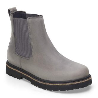 Dámské polobotky Highwood Slip on Mid z nubukové kůže