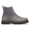Dámské polobotky Highwood Slip on Mid z nubukové kůže Dámské polobotky Highwood Slip on Mid z nubukové kůže
