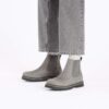 Dámské polobotky Highwood Slip on Mid z nubukové kůže Dámské polobotky Highwood Slip on Mid z nubukové kůže