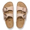 Dětské sandály Arizona Flower Buckle Birko-Flor Dětské sandály Arizona Flower Buckle Birko-Flor