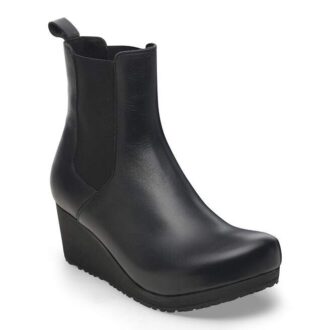 Ebba Slip on Leather Black Black Ebba Slip on Leather Black Black