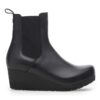 Ebba Slip on Leather Black Black