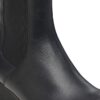 Ebba Slip on Leather Black Black