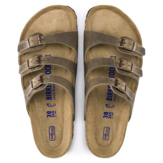 Florida Soft Footbed Olejovaná kůže Tabákově hnědá