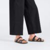 Franca Braided Oiled Leather Black Franca Braided Oiled Leather Black