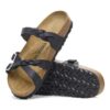 Franca Braided Oiled Leather Black Franca Braided Oiled Leather Black