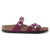 Franca Braided Oiled Leather Festival Fuchsia Franca Braided Oiled Leather Festival Fuchsia