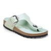 Gizeh Big Buckle Natural Leather Patent Gizeh Big Buckle Natural Leather Patent