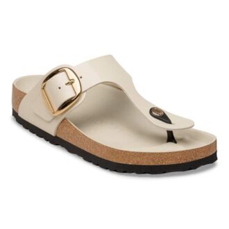 Gizeh Big Buckle Natural Leather Patent