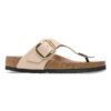Gizeh Big Buckle Natural Leather Patent Gizeh Big Buckle Natural Leather Patent