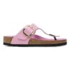 Gizeh Big Buckle Natural Leather Patent Gizeh Big Buckle Natural Leather Patent