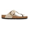 Gizeh Big Buckle Natural Leather Patent Gizeh Big Buckle Natural Leather Patent