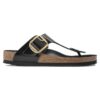 Gizeh Big Buckle Natural Leather Patent Gizeh Big Buckle Natural Leather Patent