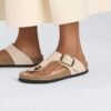 Gizeh Big Buckle Natural Leather Patent Gizeh Big Buckle Natural Leather Patent