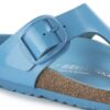 Gizeh Big Buckle Natural Leather Patent Gizeh Big Buckle Natural Leather Patent